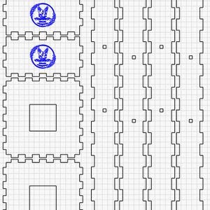 Sleutelhangerhouder - NIET STANDAARD Compatibel met GLOWFORGE - lasergesneden bestand, svg, dxf, illustrator - digitaal bestand