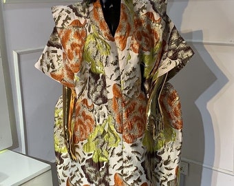 Robe boubou en brocart/robe caftan/ caftan/boubou à broderies/ caftan owanbe/ robe boubou du Nigeria/robe caftan africaine