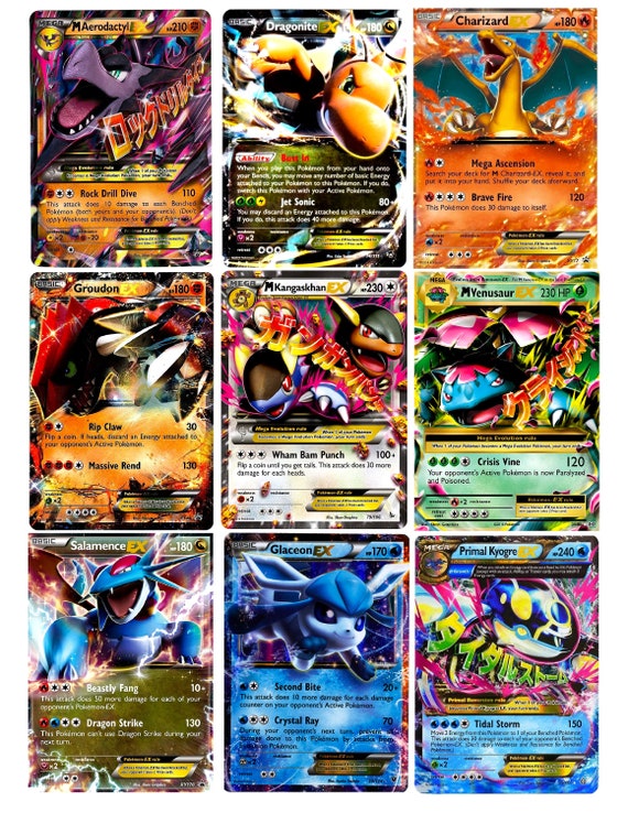 edible pokemon cards 9 Character Themed Pokemon Cards Edible Cake Topper