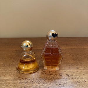 Vintage Avon-parfumset – Sweet Honesty & Skin-So-Soft Élégance Cologne – retro glazen flessen, verzamelobject
