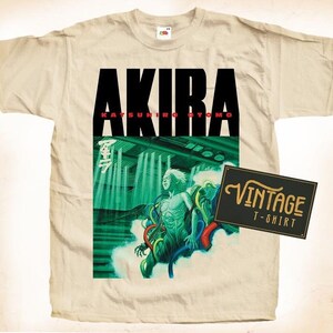 Akira Vol 5 Tshirt Vintage Natural Color Men's Tshirt DTG Akira Vol 5 Tshirt Vintage Natural Color Men's Tshirt DTG