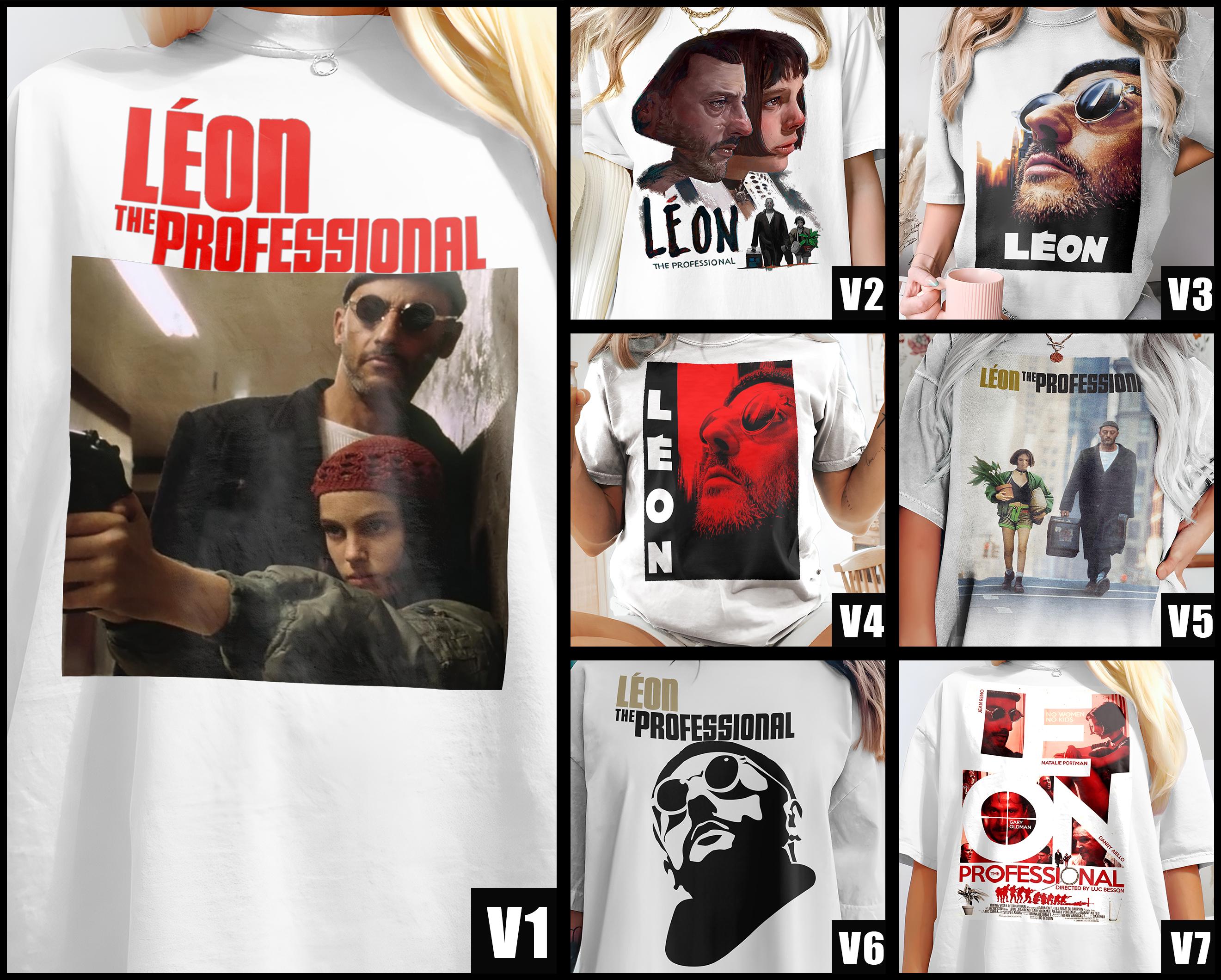 Leon Professional V1-7 Tshirt Vintage 8 Colors Men's Tshirt DTG