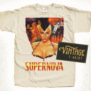 Supernova V1 TShirt Vintage Natural color Men&#39;s TShirt DTG Digital Print SIZES S M L XL 2XL 3XL 4XL 5XL