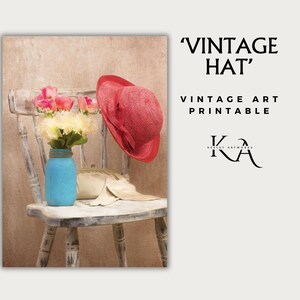 Vintage Art Wall Decor Gift, Antique Illustration, Aesthetic Printable Art Decor, Instant Download Gift, Home Office Gallery Wall Decoration