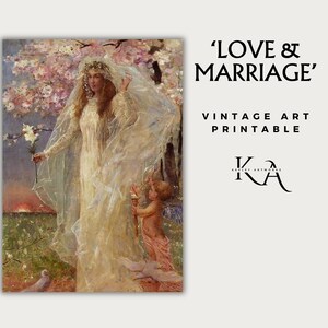 Vintage Art Wall Decor Gift, Antique Illustration, Aesthetic Printable Art Decor, Instant Download Gift, Home Office Gallery Wall Decoration