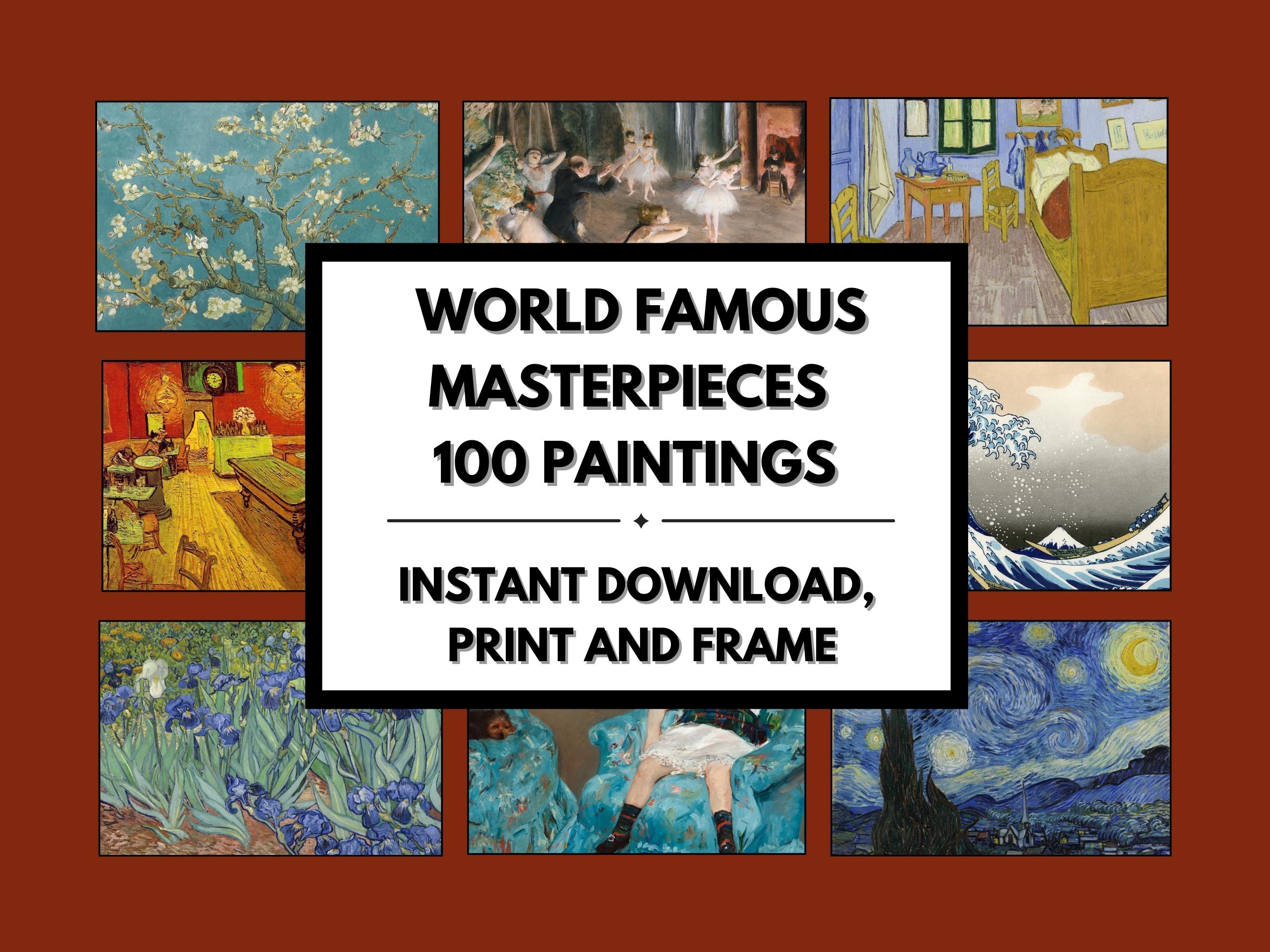 みつさん専用　　週刊アートギャラリー　全100巻 100 Most Famous Paintings Art Bundle | Iconic Masterpieces