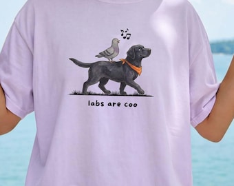 Black Lab Shirt, Labrador Retriever Gift, Lab Mom Shirt, Funny Labrador Shirt, Black Lab Lover Tee, Dog Mom Gift, Comfort Colors Tee