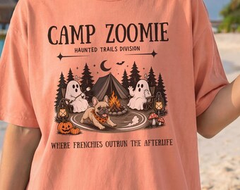 French Bulldog Halloween Shirt, Frenchie Mom Shirt, Funny Frenchie Tee, Halloween Dog Shirt, Spooky Dog Shirt, Comfort Colors