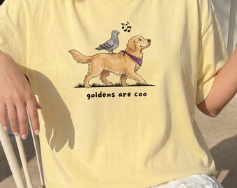 Golden Retriever Shirt, Funny Golden Retriever Gift, Golden Dog Mom Shirt, Cute Golden Tee, Golden Retriever Owner Gift, Dog Lover Shirt