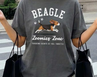 Camiseta de Beagle, Camiseta para Mamá de Beagle, Camiseta Divertida de Beagle, Regalo para Amantes de los Beagles, Regalo para Dueños de Beagles, Camiseta para Perros Comfort Colors