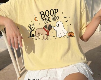 Camiseta de Halloween para mastín inglés, camiseta de Halloween para mastín, regalo para mamá de mastín, regalo para mastín inglés, camiseta de Halloween para perros, camiseta para mamá de perros