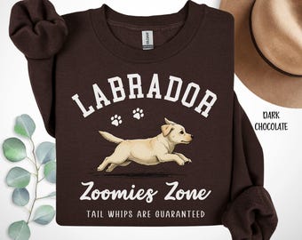 Yellow Labrador Retriever Sweatshirt, Lab Dog Lover Gift, Yellow Lab Mama Pullover, Cute Lab Dog Shirt, Cozy Dog Mom Crewneck