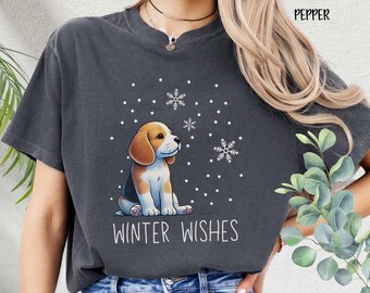 Beagle Tshirt, lustiges Hunde-Liebhaber-Geschenk, niedliches Beagle Mama T-Shirt, Hundebesitzer Frauen Shirt für sie, Beagle Besitzer Geschenk, Komfort Farben Rundhalsausschnitt