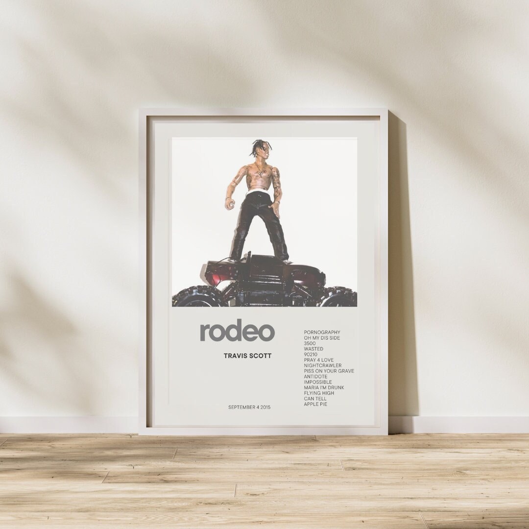 Travis Scott Print / Album Poster / Printable Wall Art / Rodeo / Digital  Download / Utopia - Etsy, image size:1080x1080