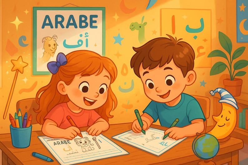 Arabic Alphabet Worksheets – Fun Printable Tracing and Coloring Pages ...