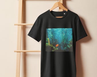 Podwodna koszulka unisex z bawełny organicznej