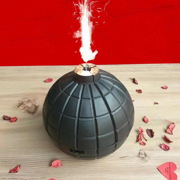 Exploding Grenade Surprise Gift Box , Birthday Bomb Grenade Design Party Boxes