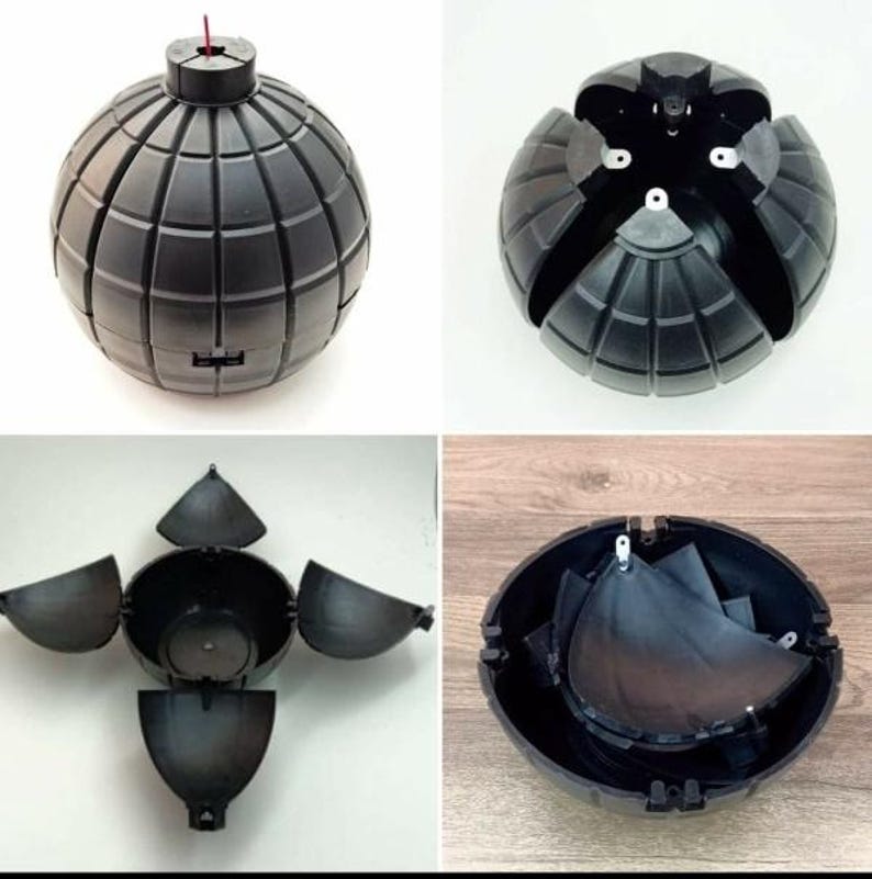 Bomb Exploding Gift Exploding Grenade Gift Box, Personalized Gif Box Design for Special ...