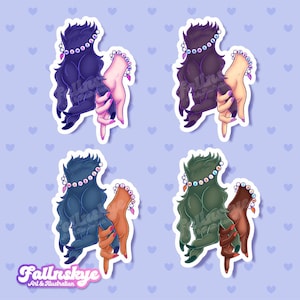 Monster Lover Hands sticker