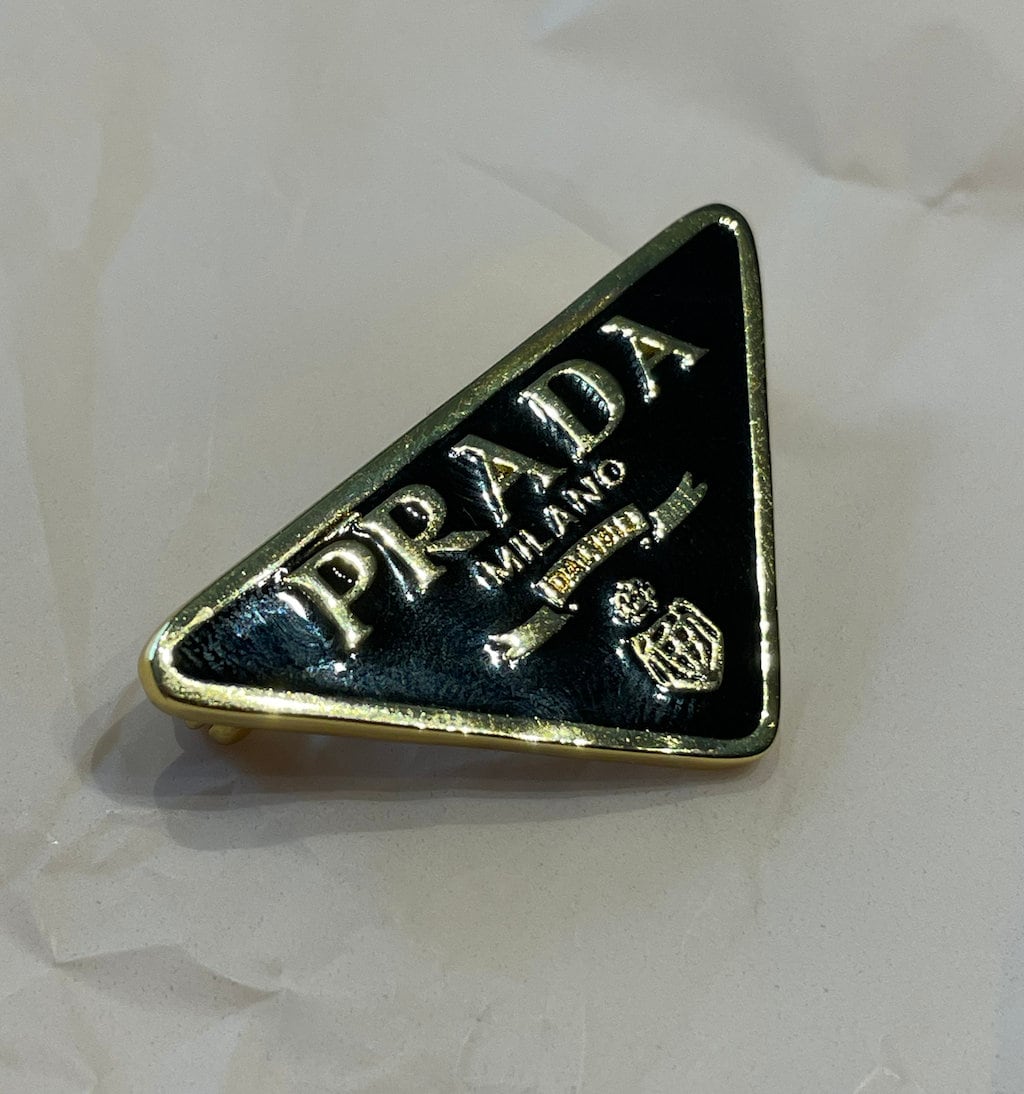 Prada Brooch - Etsy