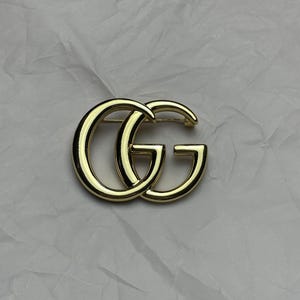 Vintage Gucci Gold Brooch