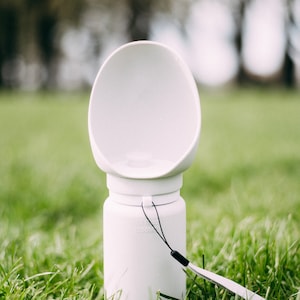 Botella de agua plegable de silicona para viajes, portátil, ecológica, para exteriores, para perros, para pasear