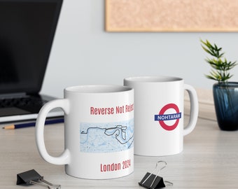 London 2024 Marathon in Reverse mug!