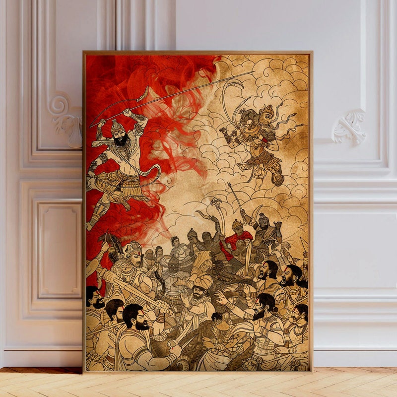 Ramayana Poster - Etsy
