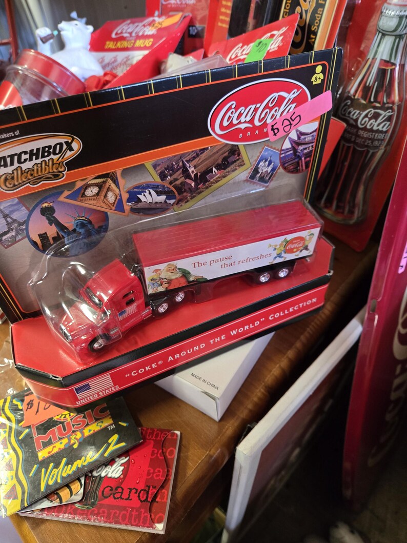 Coca Cola Semi Truck Etsy