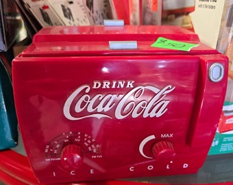 希少 Coca-Cola RADIO ラジオ The Red Disc Icon 希少 Coca-Cola RADIO ラジオ The Red Disc Icon 希少 Coca-Cola