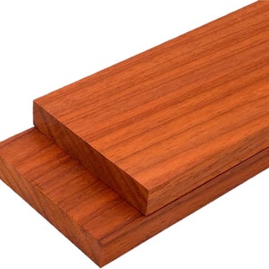 Padauk Boards Set of 2 - Various Widths and Lengths