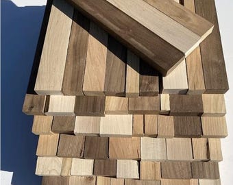Large Box of 16" Long 3/4" Thick Unfinished Craft Wood