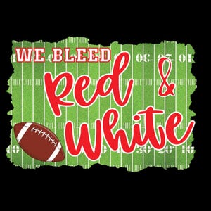 We bleed red and white