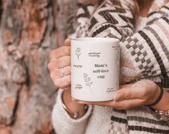 Taza del Día de la Madre: "Copa del Amor Propio de Mamá"