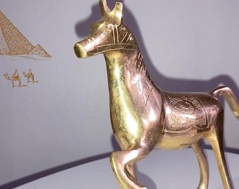 Collection d'art de statue de cheval 100% cuivre