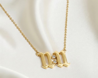 Angel Number 11:11 Necklace - CZ Stone Pendant in Silver, Gold or Rose Gold