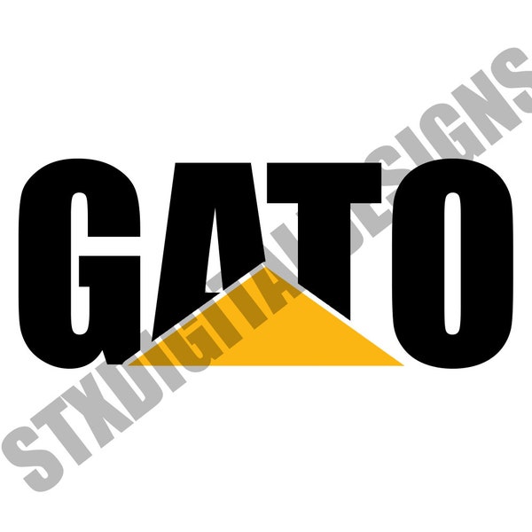 Gato Tractor Logo PNG, Cat Tractor Sublimation Design, T-shirt Design | Digital Download