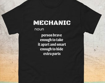 Noun Mechanic Shirt Car Guy Shirt Funny Mechanic Shirt Car Girl Shirt Car Lover Shirt Gift Car Guy Car Girl Gift Dad Gift Shirt