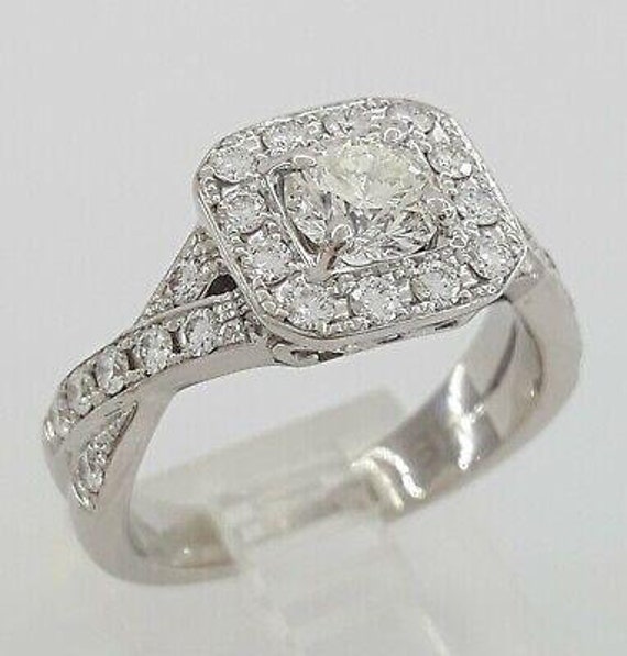 1.21 Ct the Leo 14k White Gold Round Cut Diamond … - image 6