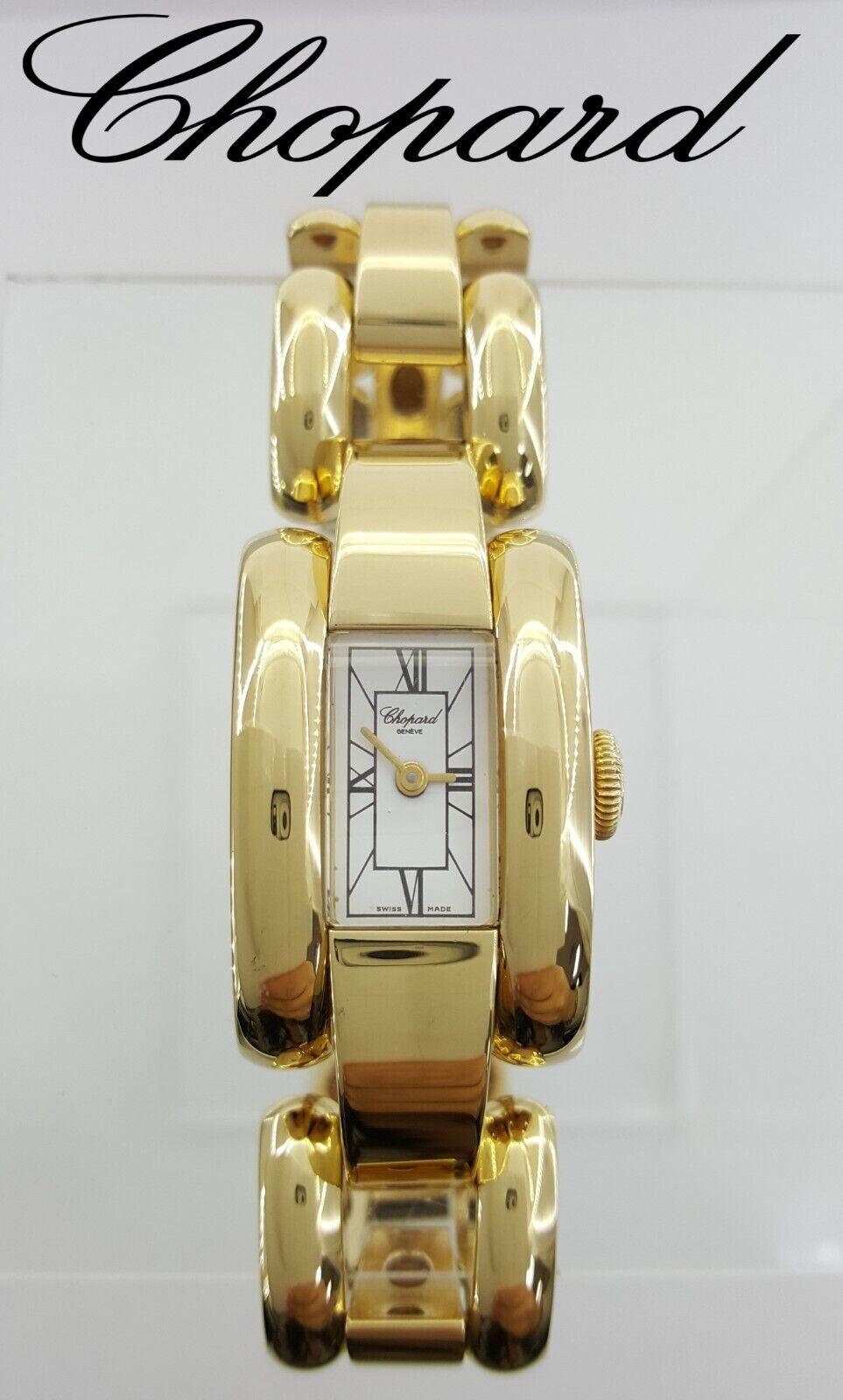 Chopard La Strada 18k Yellow Gold Quartz Watch 96.5 Grams 7 Ref 41 7396 Etsy UK
