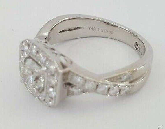 1.21 Ct the Leo 14k White Gold Round Cut Diamond … - image 10