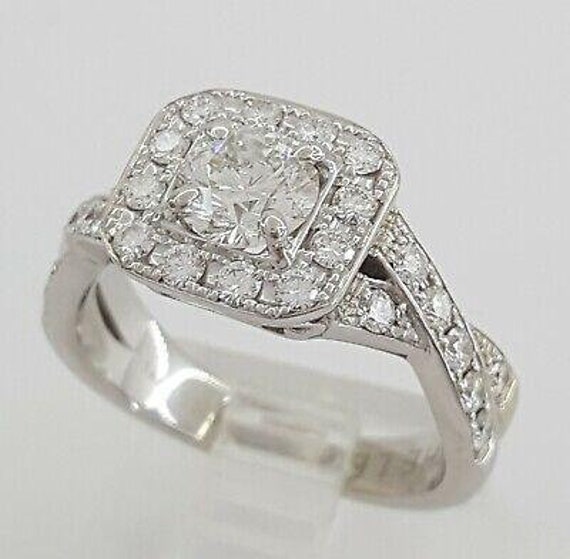 1.21 Ct the Leo 14k White Gold Round Cut Diamond … - image 7