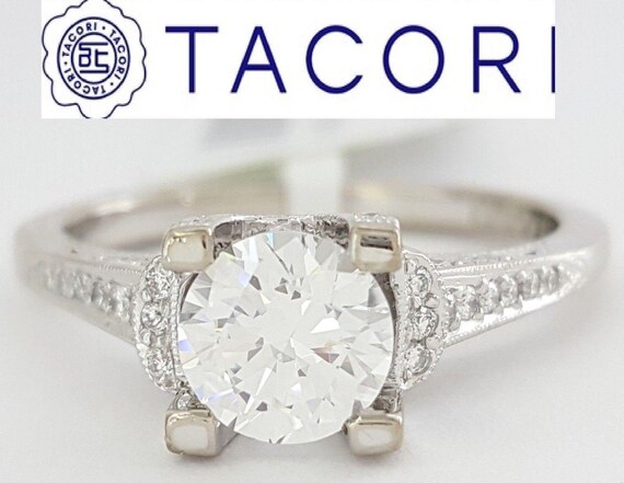 Tacori Simply Tacori 2604rd6 18k Semi-Mount Engag… - image 1