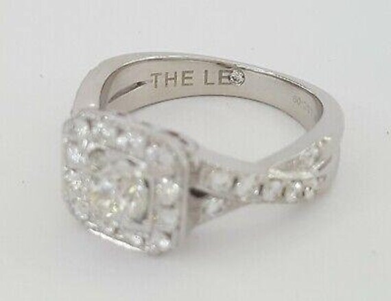 1.21 Ct the Leo 14k White Gold Round Cut Diamond … - image 9