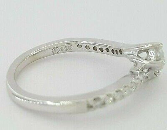 Ever Us Two Stone 0.5 Ct 14k White Gold Round Cut… - image 5