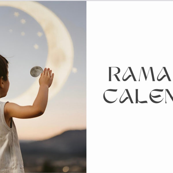 Calendrier du ramadan