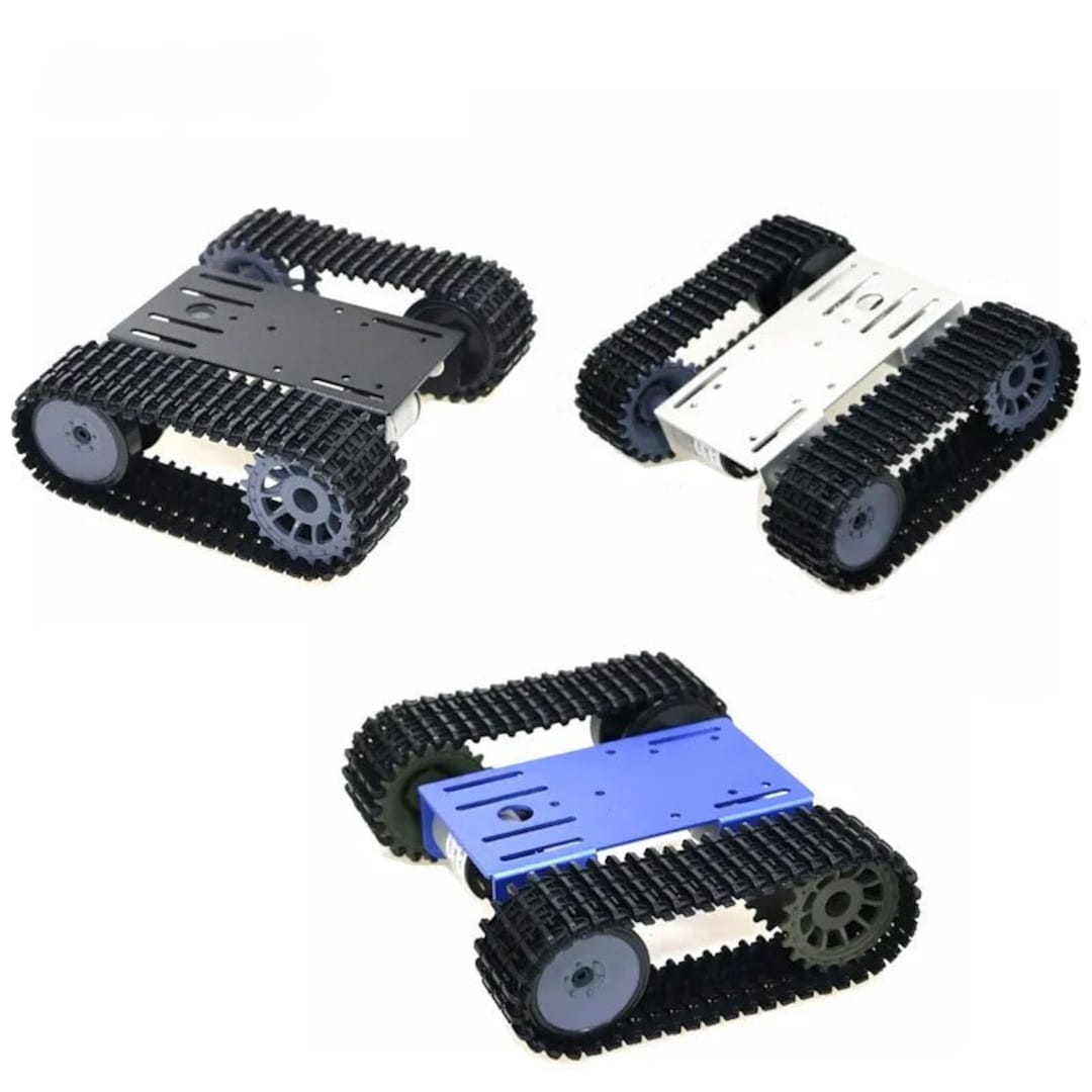 Mini Smart Robot Tank Chassis Tracked Car Platform With 33GB-520 Motor ...