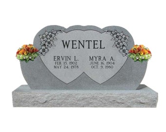 Heirloom Cemetery Headstone - Memorial Monument Gravestone