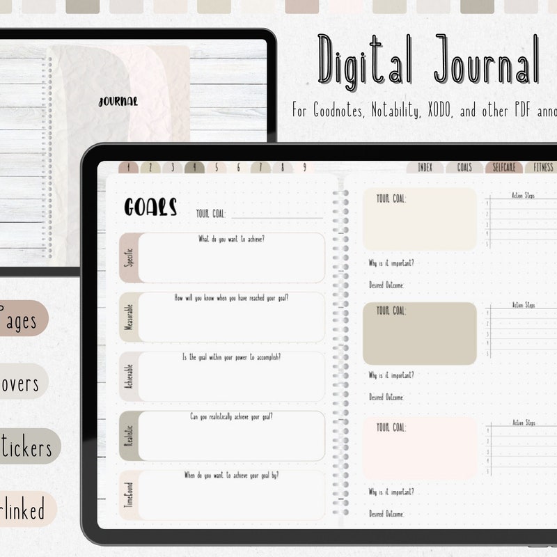 Digital Tabs - Etsy