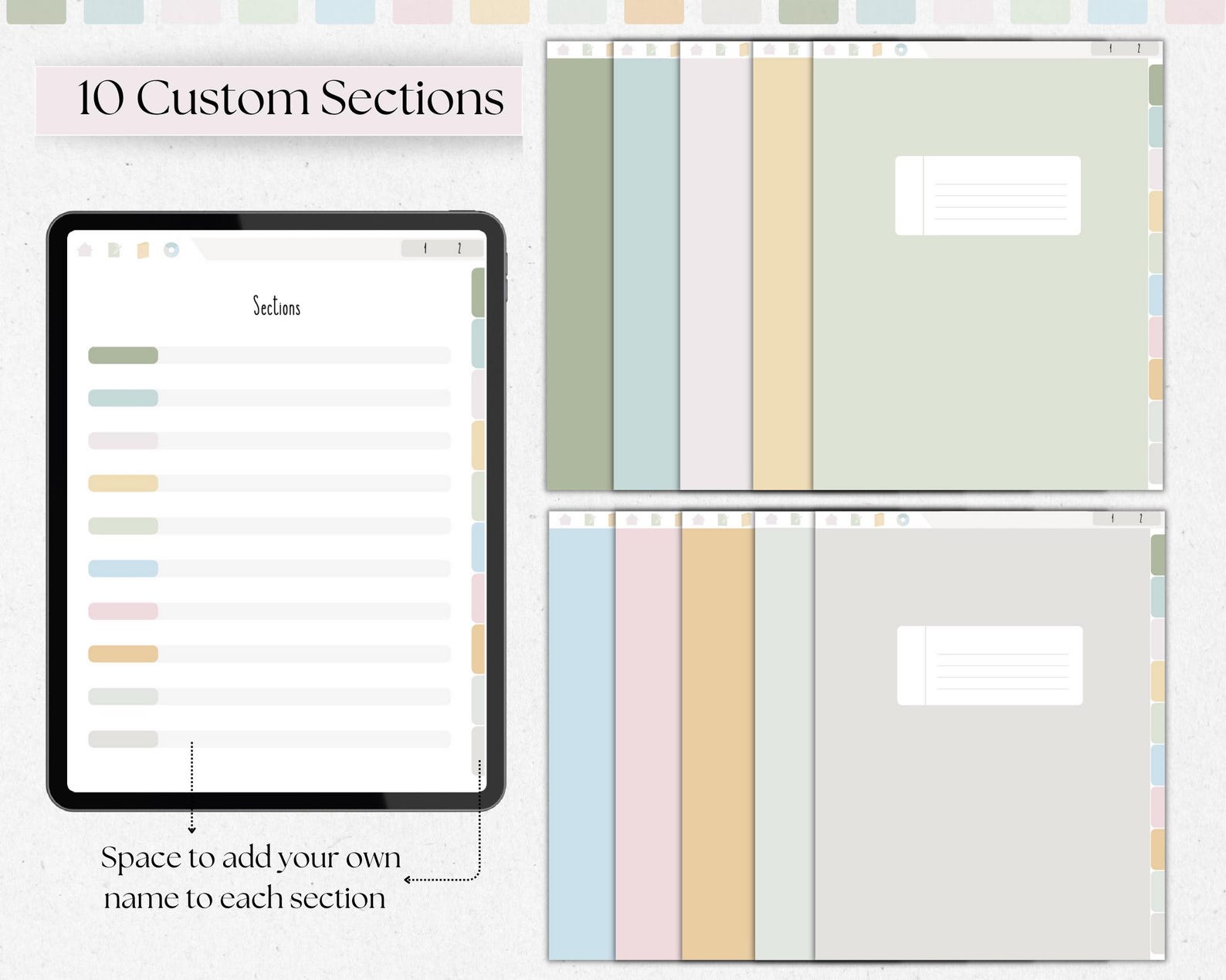 Hyperlinked Digital Note Template, Cornell Notes, Student Note Taking ...